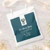 シーホースロマンスビーチ結婚式 フェイバーバッグ (クリップ留めされた状態)