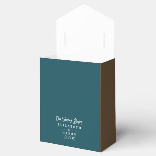 シーホースロマンスビーチ結婚式 フェイバーボックス (オープン)