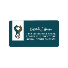 シーホースロマンスビーチ結婚式 ラベル