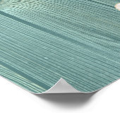 シーホースヴィンテージアクアウッドポスター ポスター (角)