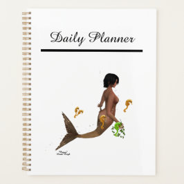 シーホース付き可愛い人魚デイリープランナー プランナー手帳