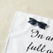 シーホース付き可愛い人魚ビーチタオル ビーチタオル (インサイチュ)