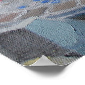 シーホース分類ガラス ポスター (角)