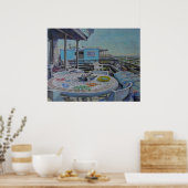 シーホース分類ガラス ポスター (キッチン)