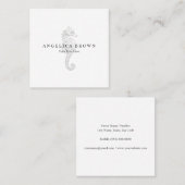 シーホース名刺 スクエア名刺 (正面/裏面)