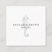 シーホース名刺 スクエア名刺 (正面)