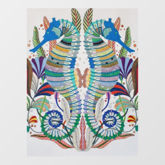 シーホース威厳のあるウィンドウが引っ掛かる ウィンドウサイン (シート)