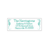 シーホース差出人住所ゴムインクスタンプ セルフインキングスタンプ (デザイン)