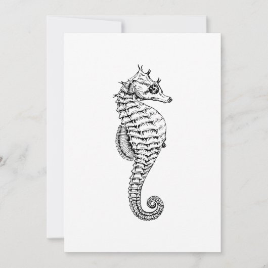 シーホース招待状 招待状 (正面)