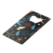 シーホース星魚シーシェル海ライフ クレジットカード栓抜き (裏面アングル)