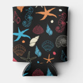 シーホース星魚シーシェル海ライフ 缶クーラー (正面)