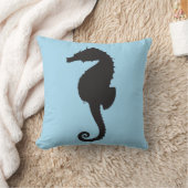 シーホース枕トロピカルテーマ クッション (ブランケット)