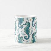 シーホース模様のマグ コーヒーマグカップ (中央)