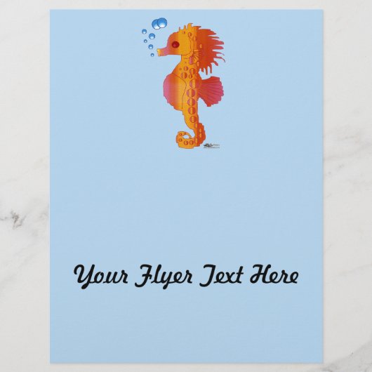 シーホース気泡ベビー チラシ (正面)