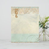 シーホース沿岸ビーチ – 文房具モノグラムの (スタンド正面)