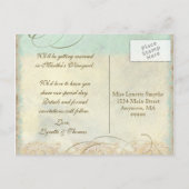 シーホース沿岸ビーチ – 日付ポストカードを保存 案内ポストカード (裏面)