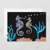 シーホース海テーマ ポストカード (正面/裏面)