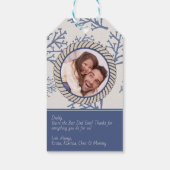 シーホース海軍海動物航海の星 ギフトタグ (裏面)