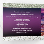 シーホース熱帯島サンライズサンセットビーチ 三つ折り招待状 (内部最初)