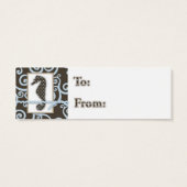 シーホース男の赤ちゃんギフトラベル (裏面)