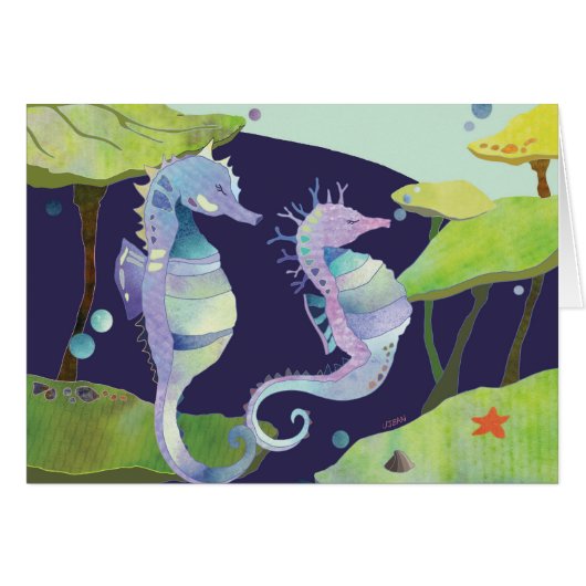 シーホース空白のカード (正面横)