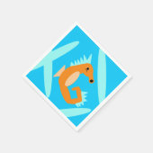 シーホース紙ナプキン スタンダードカクテルナプキン (角)