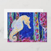 シーホース絵画ズ ポストカード (正面/裏面)