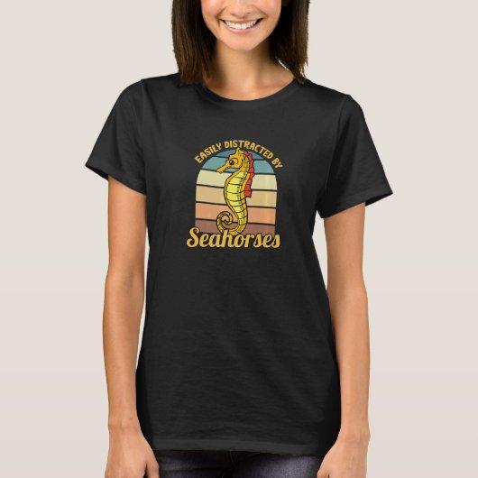 シーホース自然野生生物海1 Tシャツ (正面)