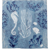 シーホース航海のコレクション シャワーカーテン (正面)