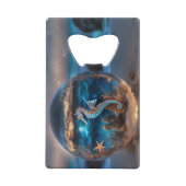 シーホース航海のヒトデファンタジーボトルオープナー クレジットカード栓抜き (裏面)