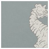 シーホース航海の模様 ファブリック (クローズアップ)