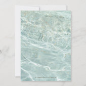 シーホース航海の海結婚式招待状 招待状 (裏面)