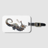 シーホース荷物タグ ラゲッジタグ (正面横)