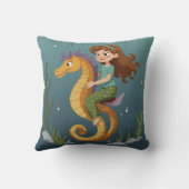 シーホース装飾用クッション クッション (裏面)