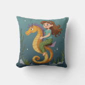 シーホース装飾用クッション クッション (正面)