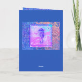 シーホース誕生日カード カード (裏面)