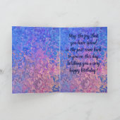 シーホース誕生日カード カード (内部)