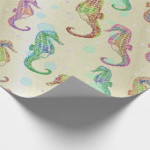 シーホース金ゴールド ラッピングペーパー (角)