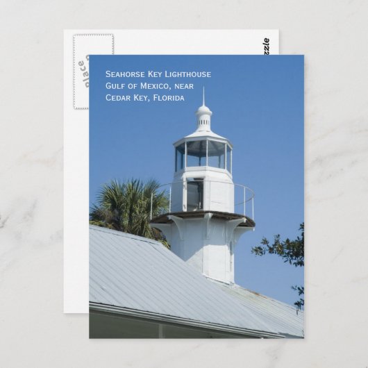 シーホース鍵ライトハウスハガキ ポストカード (正面/裏面)