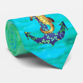 シーホース&いかり ネクタイ (ロール)