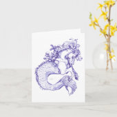 シーホース カード (黄色い花)