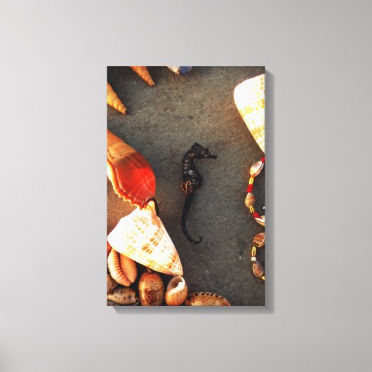 シーホース キャンバスプリント (正面)