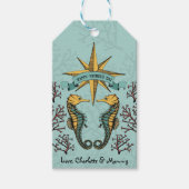 シーホース&サンゴの下航海の ギフトタグ (正面)