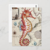 シーホース・シャビー ポストカード (正面/裏面)