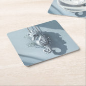 シーホース スクエアペーパーコースター (アングル)