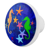 シーホース&スターフィッシュL – セラミックノブ (右)