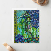 シーホース ノートカード (正面/裏面インサイチュ)