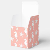 シーホース&ヒトデ – ライトコーラルピンク フェイバーボックス (オープン)