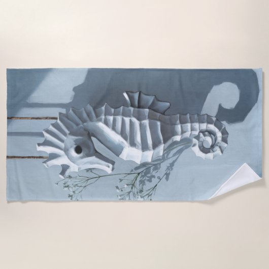 シーホース ビーチタオル (正面)