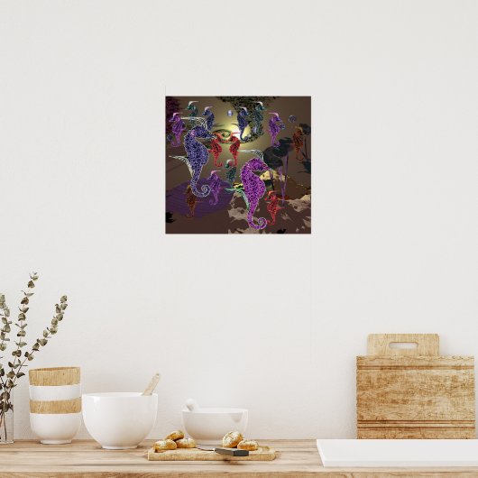 シーホース ポスター (キッチン)